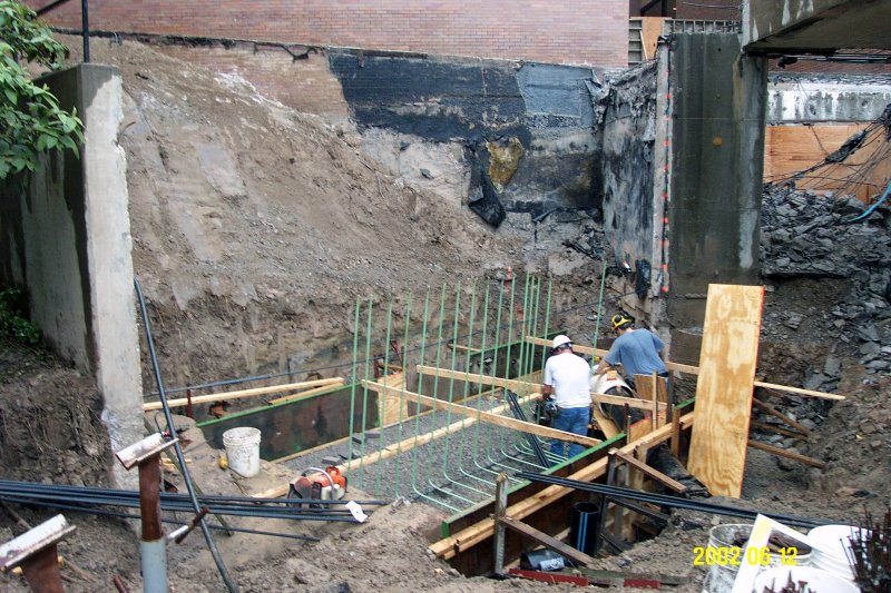 Retaining Wall Foundation